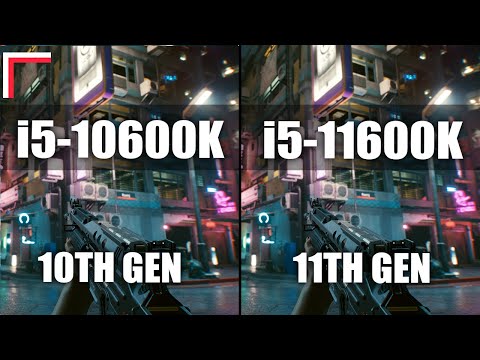 Intel Core i5-10600K vs Intel Core i5-11600K (Z590) — Test in 10 Games! [1080p, 1440p]