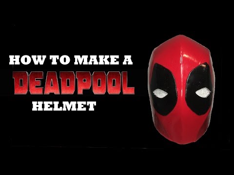 How to Make a Deadpool Mask/Helmet with EVA Foam | Costuming, Cosplay ...