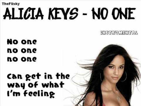 Alicia keys - No one [karaoke / instrumental / download ]