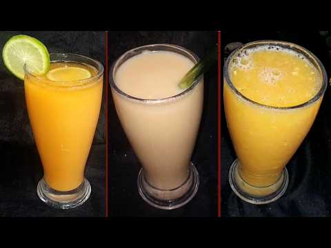 ইফতার স্পেশাল ৩ টি ভিন্ন স্বাদের শরবত রেসিপি|Ramadan Special Drinks Recipe | বেলের শরবত|Beler Sarbat