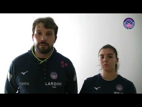 Lardini U16/SerieD: coach Davide Persico e capitan Giada Zappi sull'avvio dei campionati