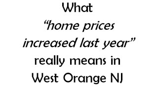 preview picture of video 'West Orange, NJ Home Pricing Logic Demystified'