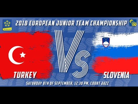 Turkey (Ercetin / Inci) vs Slovenia (Brajkovič / Polanc) - D2M5 - European Jnr. Team C’ships 2018