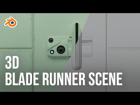 Recreating Blade Runner 2049 Scene in 3D (Blender)