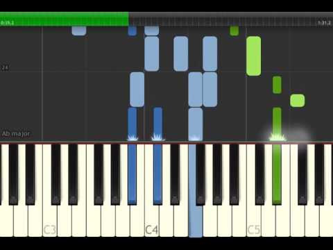 Piano tutorial: Todd Terje - Svensk Sås (Synthesia)