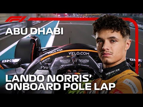 F1 2024 F1第23戦アブダビGP(ヤス・マリーナ)2024年 ノリスのポール・ポジションラップオンボード動画