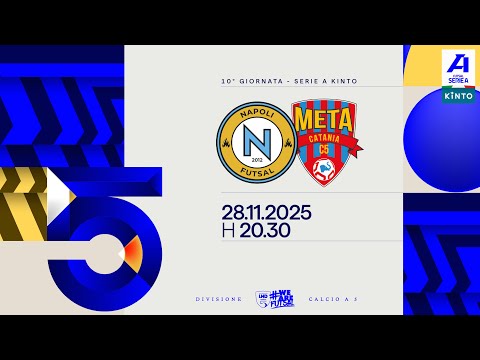Napoli Futsal-Covei Meta Catania 2-5 | 10ª giornata | Serie A KINTO 2025/2026