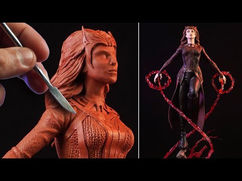 Sculpting SCARLET WITCH | Doctor Strange in the Multiverse of Madness