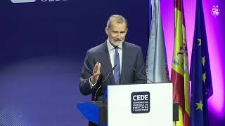 Palabras de Su Majestad el Rey en la clausura del XXIII Congreso de Directivos CEDE