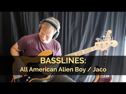 All American Alien Boy - Jaco Pastorius Bass Solo