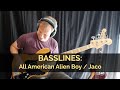 All American Alien Boy - Jaco Pastorius Bass Solo | tiefsaiter
