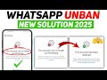 This Account Can No Longer Use Whatsapp Problem New Solution 2025 Whatsapp Unbanned Kaise Kare