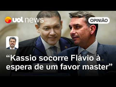 Kassio Nunes Marques socorre Flávio Bolsonaro à espera de um favor Master | Sakamoto