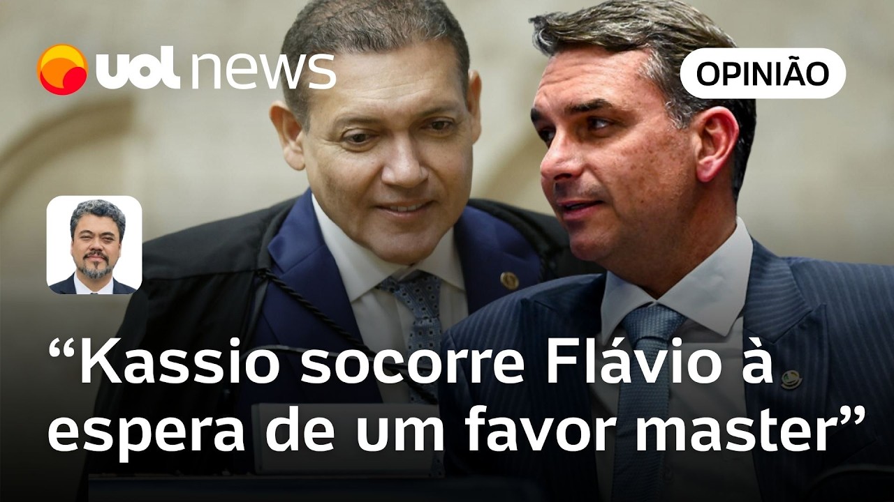 Kassio Nunes Marques socorre Flávio Bolsonaro à espera de um favor Master | Sakamoto