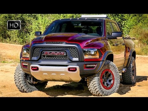 Ram 1500 Rebel TRX Concept Pickup Truck with 575-HP Ext - Int Design & Drive HD