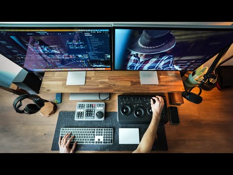 Mon NOUVEAU setup de MONTAGE (optimisé pour DaVinci Resolve)