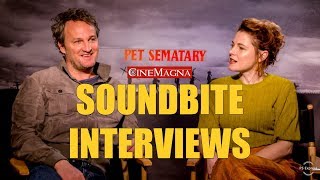 Jason Clarke and Amy Seimetz Reveal How They Made Pet Sematary (2019) video