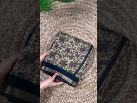 Black Printed Chanderi Polyester Viscose Saree with Zari Weaving Work & Unstitched Blouse — Festive & Traditional Party Wear Saree for Women