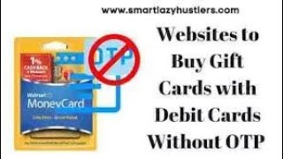 Top Websites to Buy Gift Cards with Debit Card Without OTP 2023#giftcard #giftcode #gifts #gift