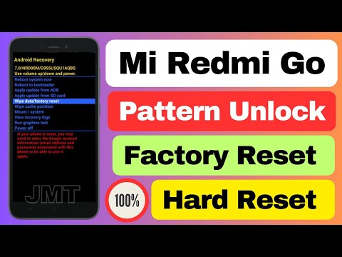 Mi Redmi Go Hard Reset | Factory Reset Redmi Go Without Pc