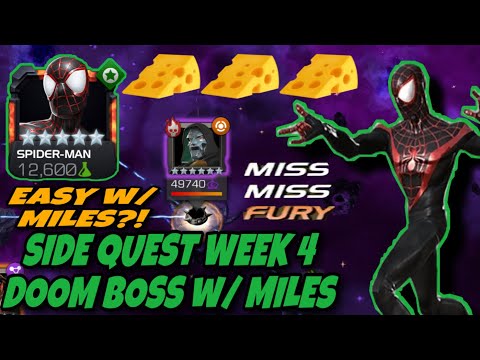 Cataclysm-Dimensional Disruptors Doom Boss vs 5* Miles | Easy Cheese | Marvel Contest of Champions