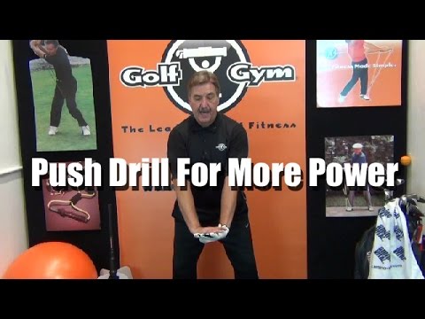 Golf Push Drill For More Power Inspired By Martin Hall