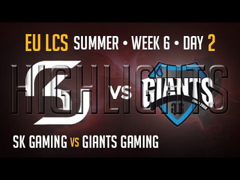 SK Gaming vs Giants HIGHLIGHTS | Week 6 EU LCS Summer Split 2015 S5 | SK vs GIA W6