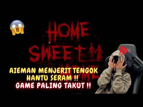 AIEMAN MENJERIT TENGOK HANTU SERAM !! - GAME PALING TAKUT !!