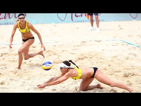 Schwaiger/Hansel (AUT) vs. Broder/Valjas (CAN) - Women FIVB World Tour - Full Match 17.05.2015