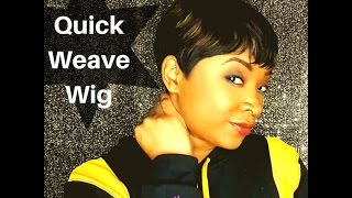 How to make a quick weave wig!