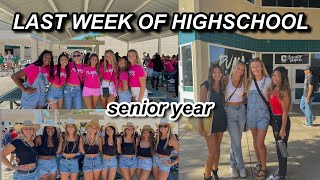 last week of highschool vlog *senior year*
