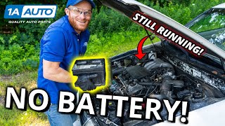 Can a Car or Truck Run with No Battery? How Vehicle Alternator and Electrical System Works!