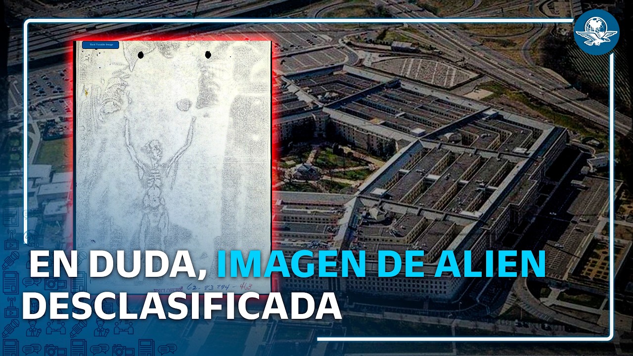 ¿Vida alienígena? Imagen difundida por el Pentágono se utilizó para broma