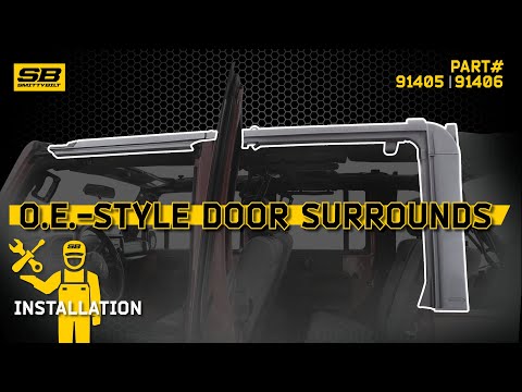 Smittybilt | OE Style Door Surrounds | Installation Walk-Through PN: 91405, 91406