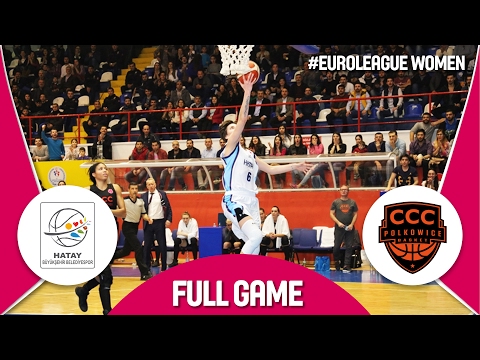 Hatay BB (TUR) v CCC Polkowice (POL) - Full Game - EuroLeague Women 2016/17