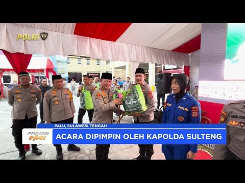 POLDA SULTENG GELAR BAZAR DAN BAKSOS RAMADAN