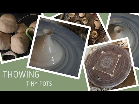 Throwing Tiny Pots // Throwing Of the Hump