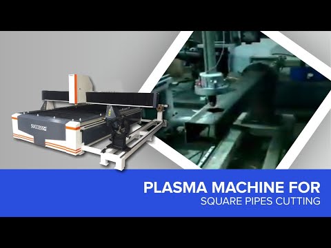 CNC Plasma Cutting Machine With Rotary Attachment