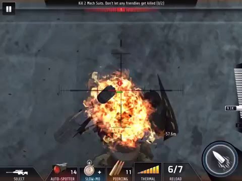 Kill Shot Bravo Region 9 Part 20 - Kill 2 Mech Suits. Dont Let Friendlies Die