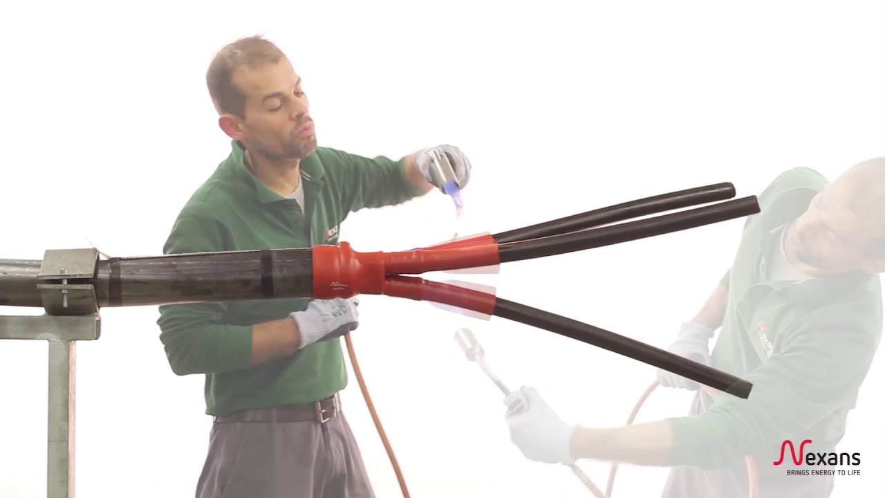 Nexans Medium Voltage Armoured Heat-shrinkable Termination (XLPE-HEPR Cables)