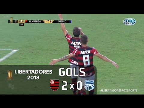 Flamengo 2 x 0 Emelec (EQU) - Libertadores 2018 - Fox Sports HD⁶⁰