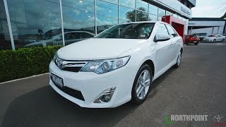 preview picture of video '2013 TOYOTA CAMRY HYBRID REVIEW - Northpoint Toyota'