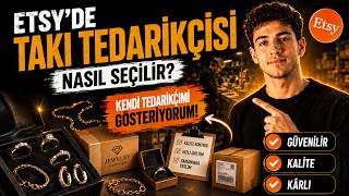 Etsy'de Takı Tedarikçisi Nasıl Seçilir? (Kendi Tedarikçimi Gösteriyoru
