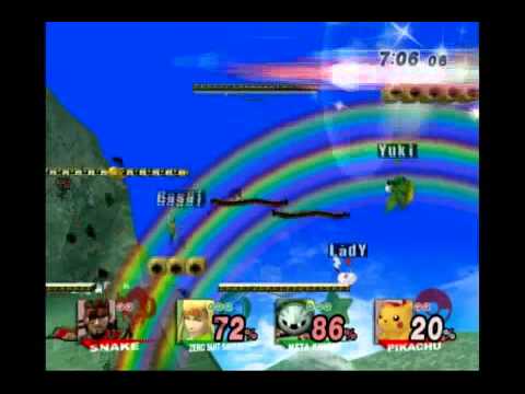 ZP-Jan: MVD(Snake) & ESAM(Pikachu) vs. NickRiddle(ZeroSuitSamus) & Chaz(Metaknight) 3 WFs