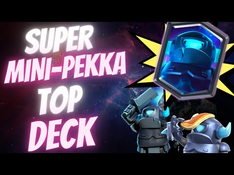 TOP DECK PER SUPER MINI-PEKKA!!! INSANE SUPER CARD!!! [CLASH ROYALE ITA]