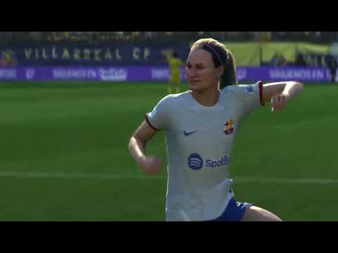 EA Sports FC 24 PS5! Villarreal CF vs FC Barcelona Jornada 8 Liga F 2023/2024