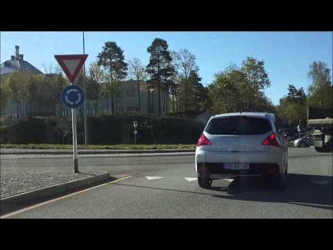 Early Morning Drive in Arendal, Norway