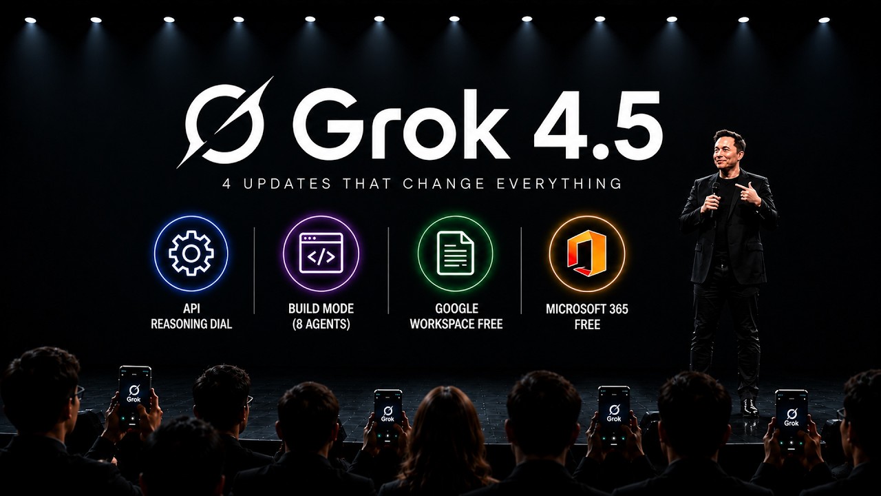 Grok 4.5 Explained: Build Mode, Reasoning, API & Office Integration