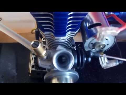 Customers PS MODS Ported Polished Traxxas 3.3 Revo engine with Ported 11k slide carb set on kill