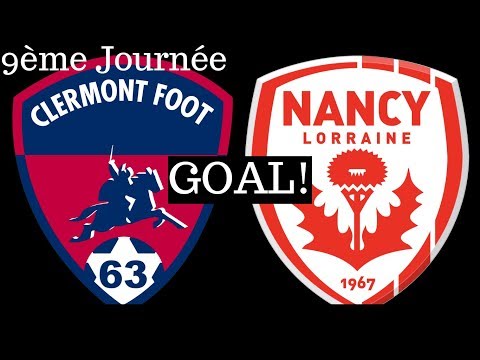 Clermont Foot 63 - Nancy [2-2] (Goal 42') by  Makhtar Gueye